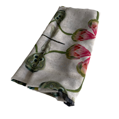 Herons Silk Scarf