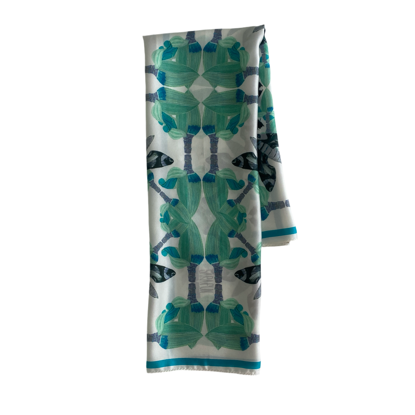 Moth Carousel Silk Scarf