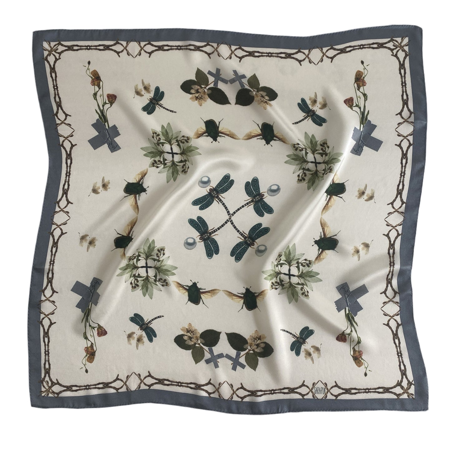 Herbarium Silk Scarf