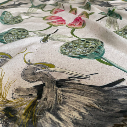 Herons Silk Scarf