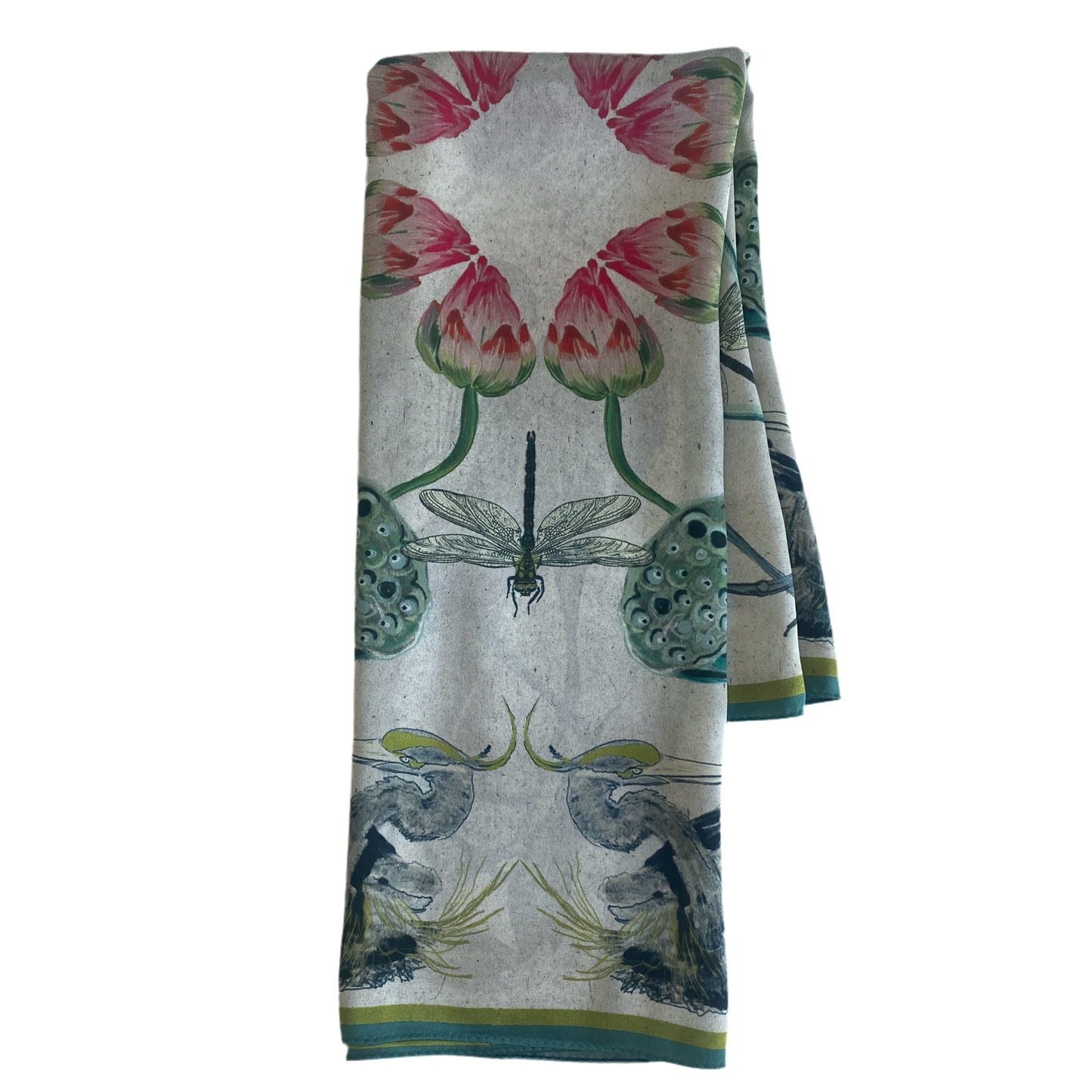 Herons Silk Scarf