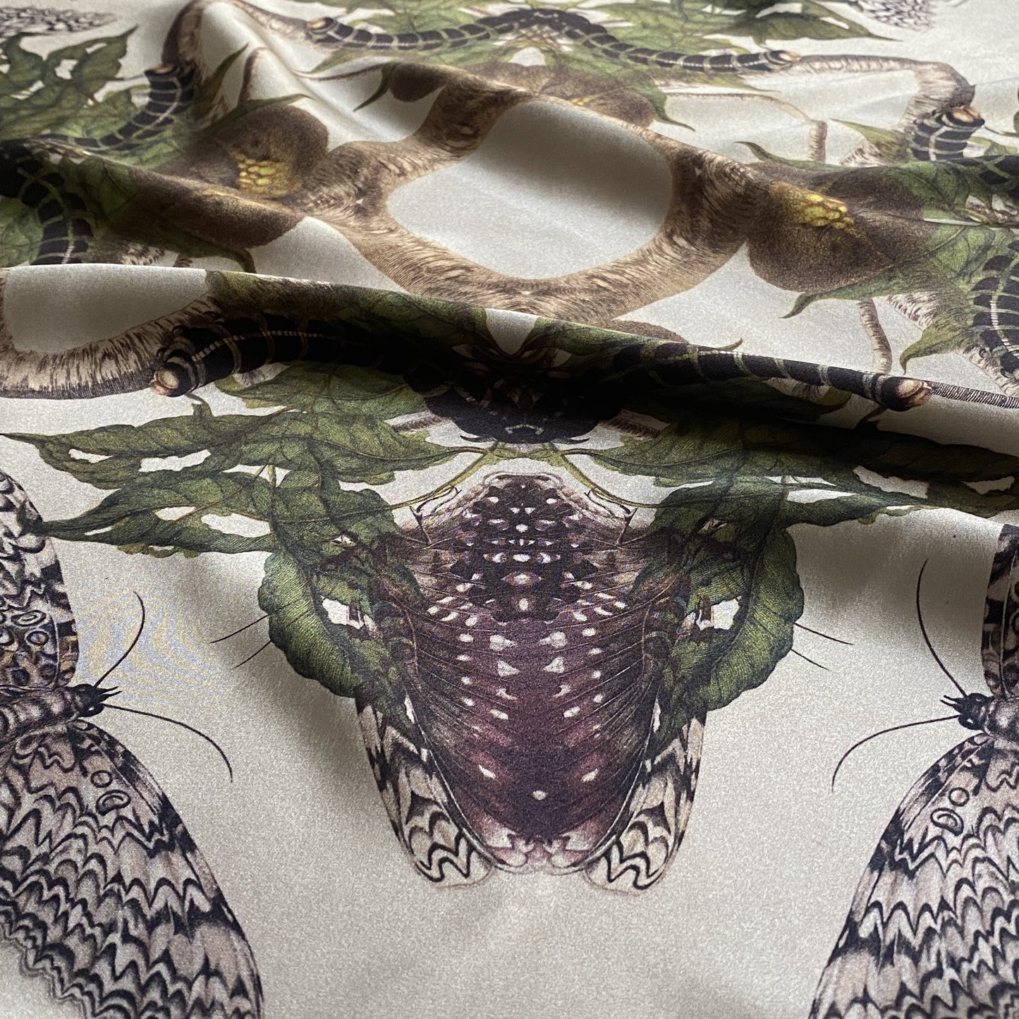 Snail's Paradise Silk Scarf